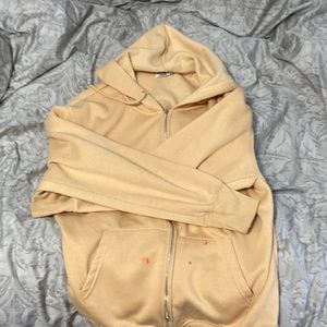 Yellow refuge hoodie